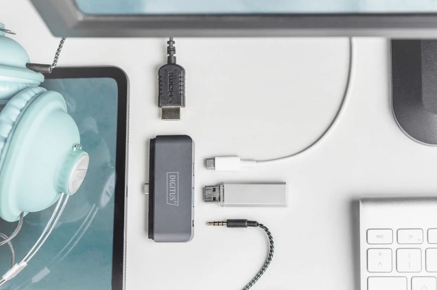 Digitus Док-станція Mobile USB-C, 4 Port DA-70893 фото