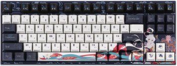 Varmilo Клавіатура механічна VPM87 Chang'e 87Key, EC V2 Sakura, USB-A, EN, White Led, Синій