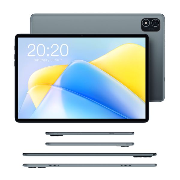 TECLAST Планшет P40HD 10.1" 8GB, 128GB, LTE, 6000mAh, Android, сірий