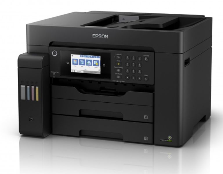 Epson МФУ ink color A3 EcoTank L15150 32_22 ppm Fax DADF Duplex USB Ethernet Wi-Fi 4 inks Pigment