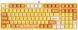 Akko Клавиатура механическая 3098S Sponge Bob 98Key, CS Sponge, USB-A, Hot-swappable, EN/UKR, RGB, Желтый