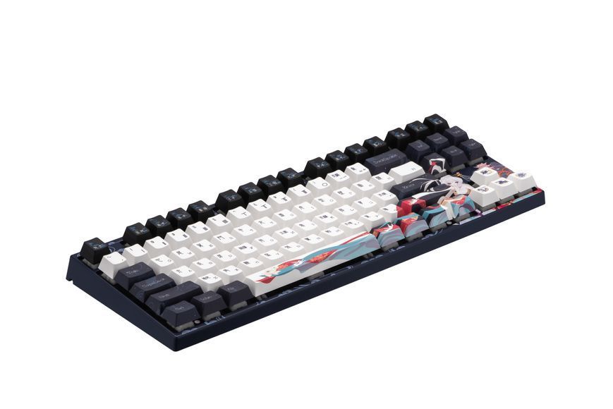 Varmilo Клавиатура механическая VPM87 Chang'e 87Key, EC V2 Sakura, USB-A, EN, White Led, Синий
