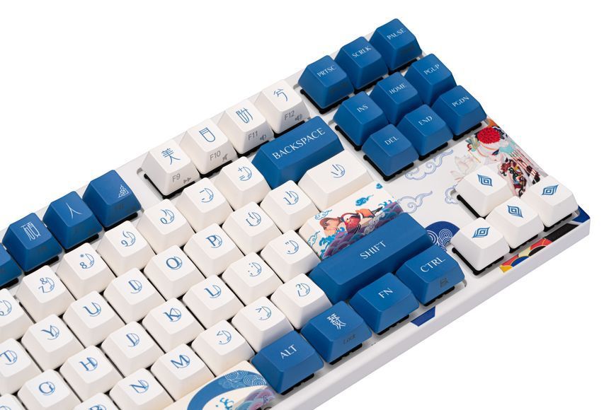 Varmilo Клавіатура VEA87 Lovebirds-I Cherry Mx Silent Red Multicolor