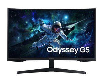 Монітор Samsung 31.5" Odyssey G55C 2xHDMI, DP, VA, 2560x1440, 165Hz, 1ms, CURVED LS32CG550EIXUA фото