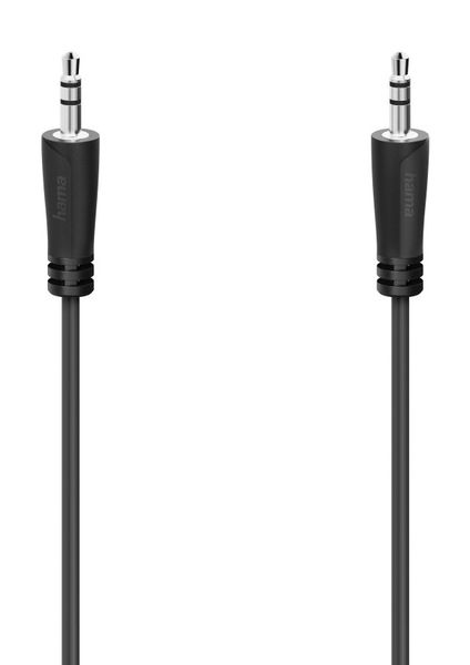 HAMA 3.5 mm Jack - 3.5 mm Jack Stereo 1.5 m Black