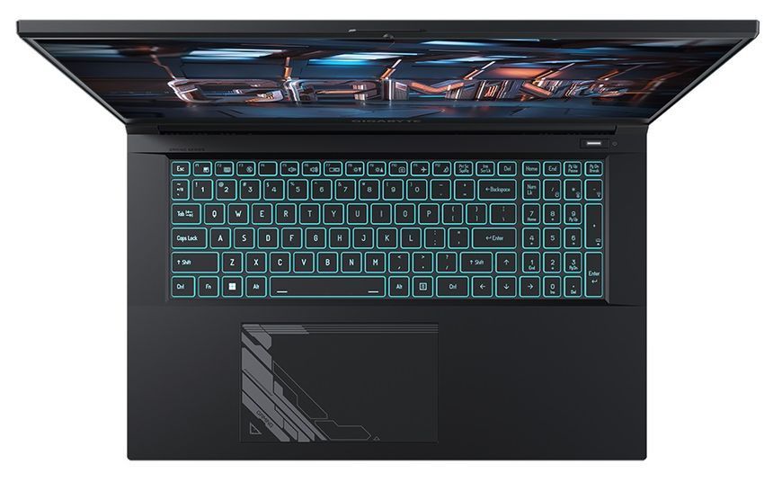 Gigabyte Ноутбук G7 MF 17.3 FHD, intel i5-12500H, 16GB, F512GB, NVD4050-6, DOS, чорний G7_MF-E2KZ213SD фото