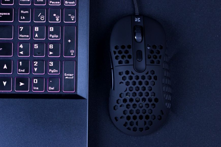 Dream Machines Миша ігрова DM6 HOLEY USB Black