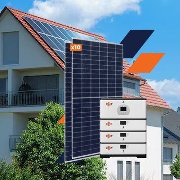 Оборудование для солнечной электростанции (СЭС) Elite 5 kW АКБ 15 kWh LiFePO4 100 Ah
