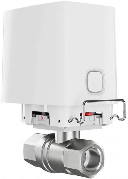 Ajax Комплект охоронної сигналізації StarterKit 2 + Розумний кульовий кран WaterStop 3/4", білий