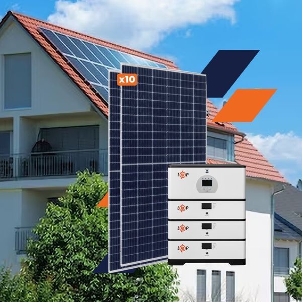 Обладнання для сонячної електростанції (СЕС) Elite 5 kW АКБ 15 kWh LiFePO4 100 Ah