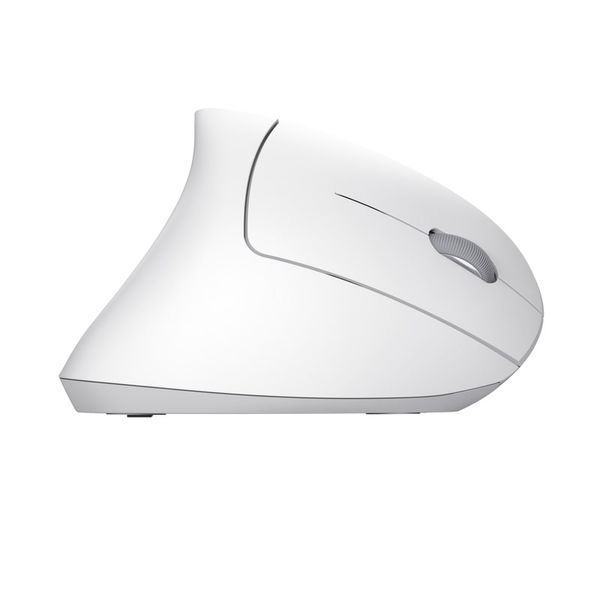 Trust Мышь Verto Ergonomic, WL, Белый
