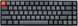 Keychron Клавіатура K6 68 Key Gateron White LED Brown