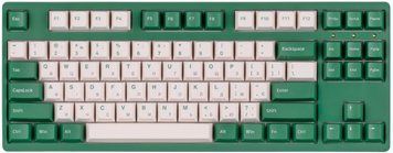 Akko Клавіатура механічна 3087 Matcha Red Bean 87Key, Cherry MX Red, USB-A, EN/UKR, No LED, Зелений