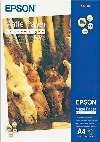 Epson Папір A4 Matte Paper-Heavyweight, 50арк.