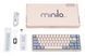 Varmilo Клавиатура механическая Minilo VXT67 Eucalyptus 67Key, Gateron G Pro 2.0 Silver, BT/WL/USB-A, Hot-Swap, EN, RGB, Розовый