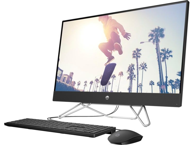 HP Комп'ютер персональний моноблок All-in-One 27" FHD IPS AG, Intel i3-1215U, 8GB, F256GB, UMA, WiFi, кл+м, DOS, чорний