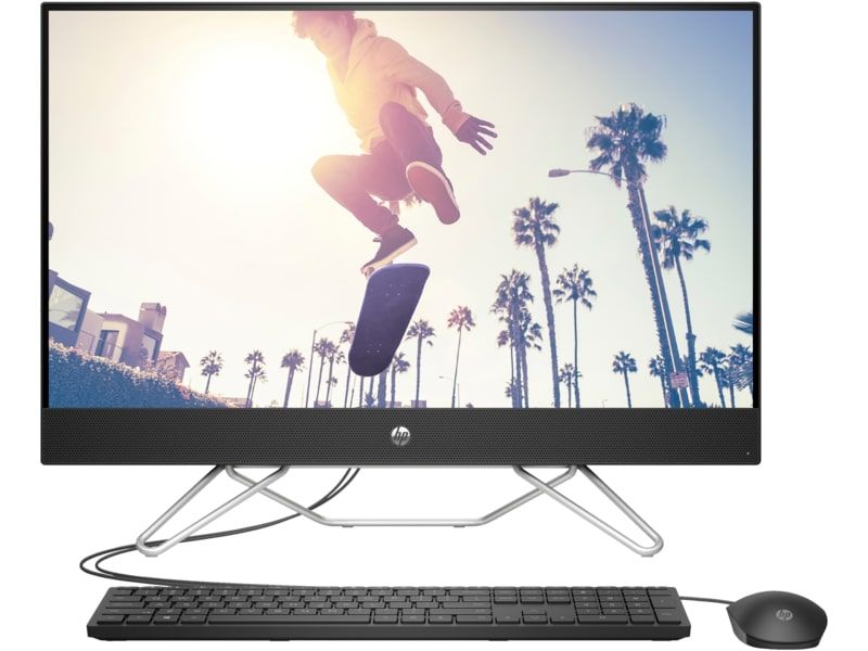 HP Комп'ютер персональний моноблок All-in-One 27" FHD IPS AG, Intel i3-1215U, 8GB, F256GB, UMA, WiFi, кл+м, DOS, чорний