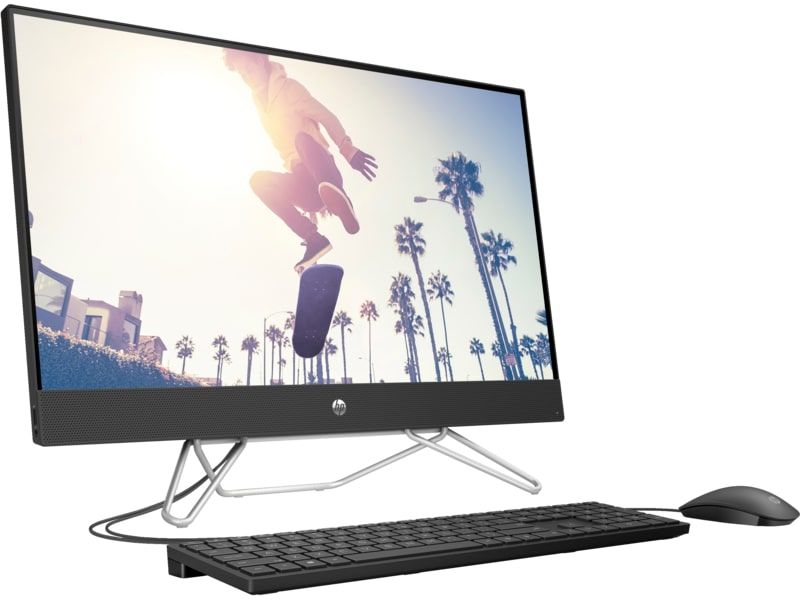 HP Комп'ютер персональний моноблок All-in-One 27" FHD IPS AG, Intel i3-1215U, 8GB, F256GB, UMA, WiFi, кл+м, DOS, чорний