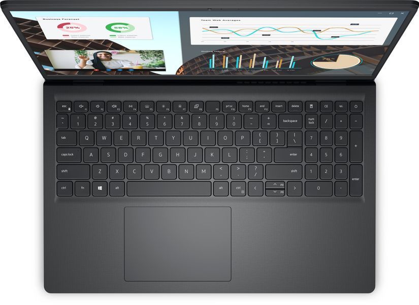 Dell Ноутбук Vostro 3530 15.6" FHD AG, Intel i5-1335U, 16GB, F512GB, UMA, Win11P, чорний N1604QPVNB3530UA_W11P фото