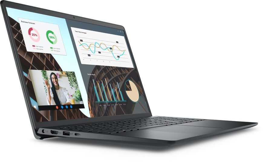 Dell Ноутбук Vostro 3530 15.6" FHD AG, Intel i5-1335U, 16GB, F512GB, UMA, Win11P, чорний N1604QPVNB3530UA_W11P фото