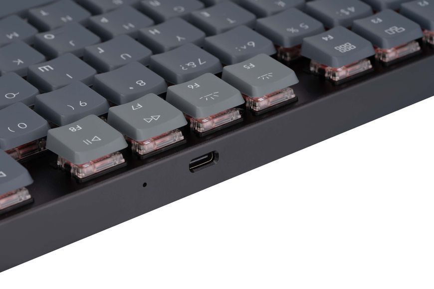 Keychron Клавіатура K1SE 87 Key Optical Brown White Led Hot-Swap WL UA Black