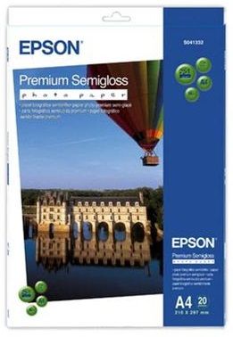 Epson Бумага A4 Premium Semigloss Photo Paper, 20л.