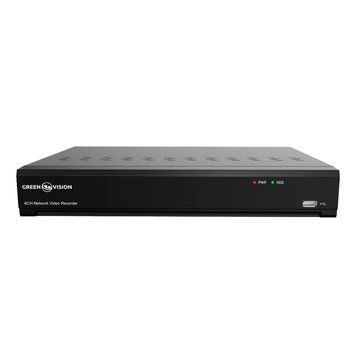 IP відеореєстратор 4-канальний 8MP NVR GreenVision GV-N-I0