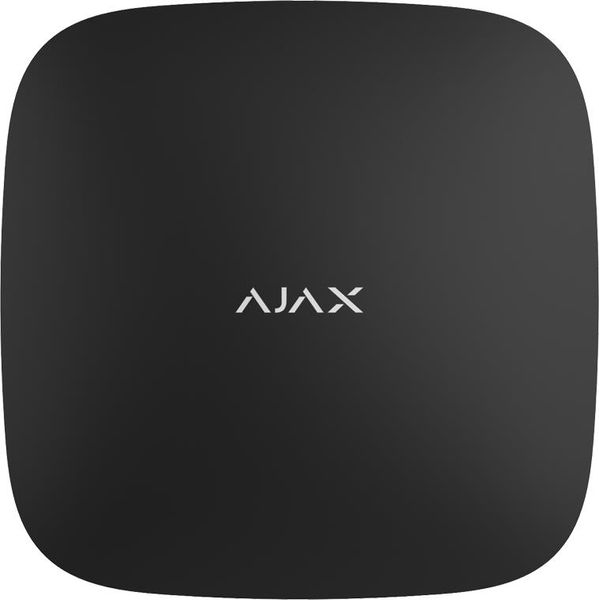 Ajax Интеллектуальная централь Hub, gsm, ethernet, jeweller, беспроводная, черный