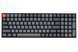 Keychron Клавиатура механическая K4 100Key, Gateron G PRO Brown, BT/USB-A, EN/UKR, White Led, Черный