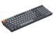 Keychron Клавиатура механическая K4 100Key, Gateron G PRO Brown, BT/USB-A, EN/UKR, White Led, Черный