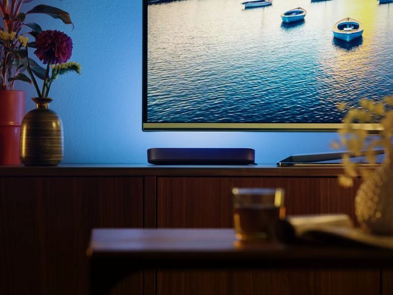 Philips Hue Панель освітлення розумна Play, 2000K-6500K, RGB, ZigBee, димування, базовий комплект, блок живлення, 2шт, чорний