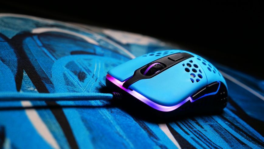 Cherry Xtrfy Мышь игровая M42 RGB USB Miami Blue