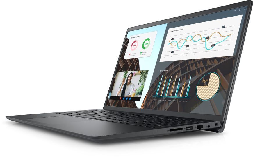 Dell Ноутбук Vostro 3530 15.6" FHD AG, Intel i5-1335U, 16GB, F512GB, UMA, Lin, чорний N1604QPVNB3530UA_UBU фото