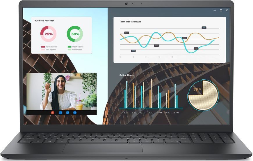 Dell Ноутбук Vostro 3530 15.6" FHD AG, Intel i5-1335U, 16GB, F512GB, UMA, Lin, чорний N1604QPVNB3530UA_UBU фото