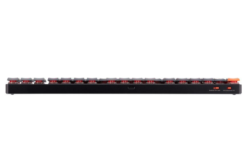 Keychron Клавиатура K1SE 87 Key Optical Red RGB Hot-Swap WL UA Black