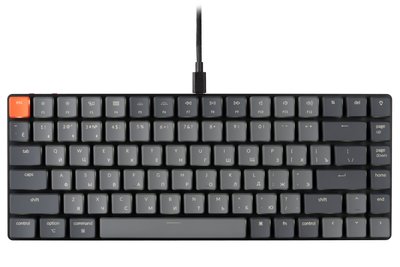 Keychron Клавиатура K3 84 Key Low Profile Gateron White LED Red