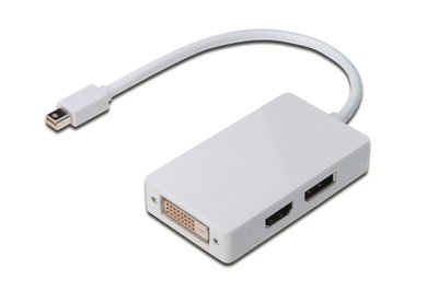 Digitus Mini DisplayPort to DisplayPort-HDMI-DVI(24+5)