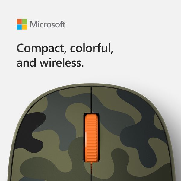 Microsoft Миша Camo SE Bluetooth Green Camo