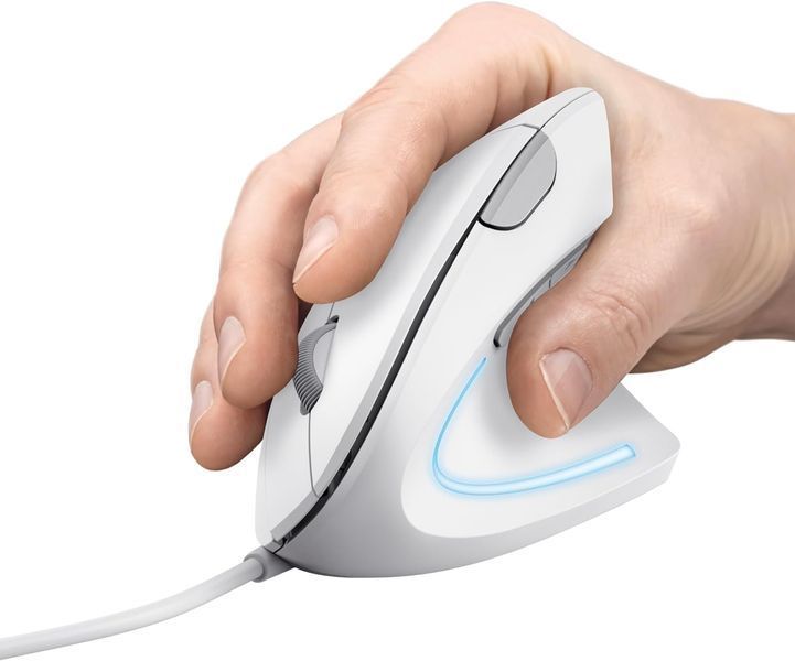 Миша Trust Verto Ergonomic, USB-A, білий 25133_TRUST фото