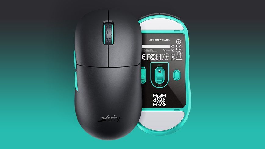Cherry Xtrfy Мышь M8 WIRELESS Black