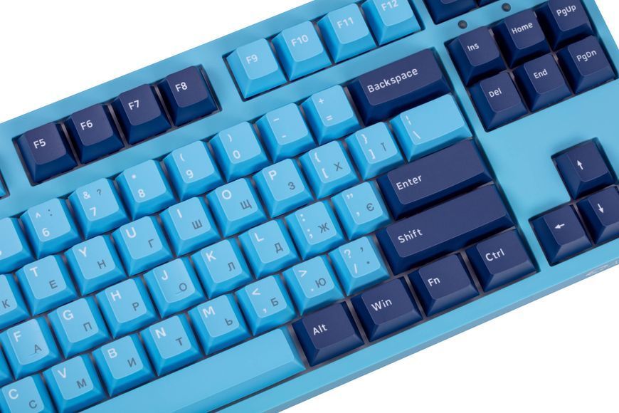 Akko Клавиатура механическая 3087 Mirror of the Sky 87Key, CS Lavender Purple, USB-A, EN/UKR, No LED, Голубой