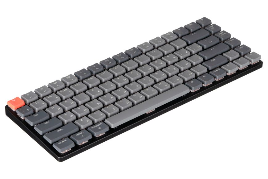 Keychron Клавиатура K3 84 Key Low Profile Gateron White LED Red