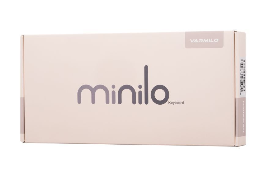 Varmilo Клавіатура механічна Minilo VXT67 Eucalyptus 67Key, Kailh Prestige Light , BT/WL/USB-A, Hot-Swap, EN, RGB, Рожевий