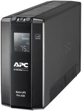APC Джерело безперебійного живлення Back-UPS Pro 650VA/390W, LCD, USB, 6xC13 BR650MI фото