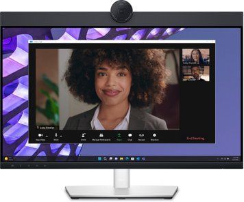 Монітор DELL 23.8" P2424HEB HDMI, DP, USB-C, RJ-45, MM, IPS, sRGB 99%, Pivot, Cam 210-BKVC фото