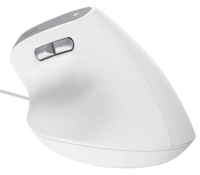 Миша Trust Bayo 2 Ergonomic, USB-A, біла 25397_TRUST фото