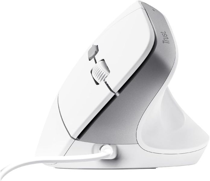 Миша Trust Bayo 2 Ergonomic, USB-A, біла 25397_TRUST фото