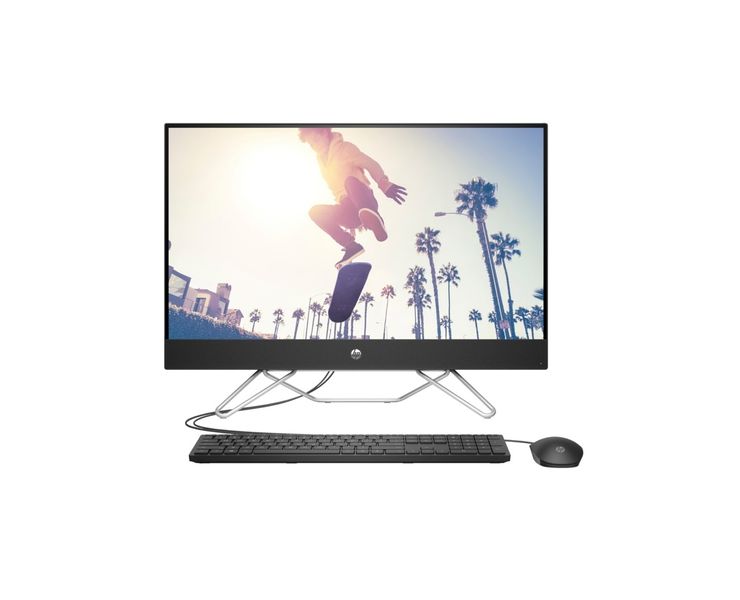 HP Комп'ютер персональний моноблок All-in-One 27' FHD IPS AG, Intel i7-1255U, 16GB, F512GB, UMA, WiFi, кл+м, DOS, чорний