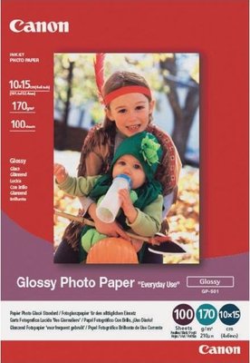 Canon 10x15 Photo Paper Glossy GP-501, 100л.