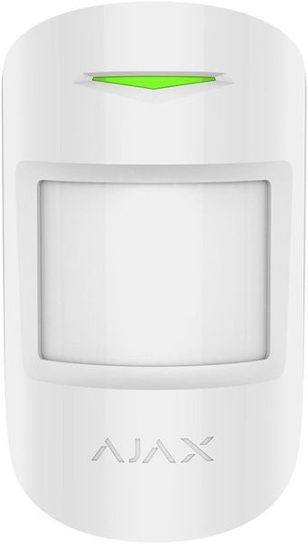 Ajax Комплект охоронної сигналізації StarterKit Plus, hub plus, motionprotect, doorprotect, spacecontrol, jeweller, бездротовий, білий